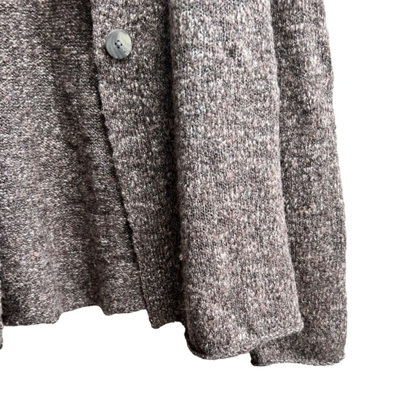 J. Jill One Button Open Front Long Sleeve Cardigan Sweater Wool/ Alpaca Blend - Picture 5 of 7